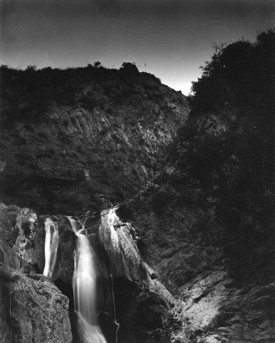Wildwood falls moonrise 4×5